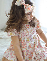 Shirred Dress | Paisley