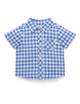 Linen Blend Shirt | Nile Gingham