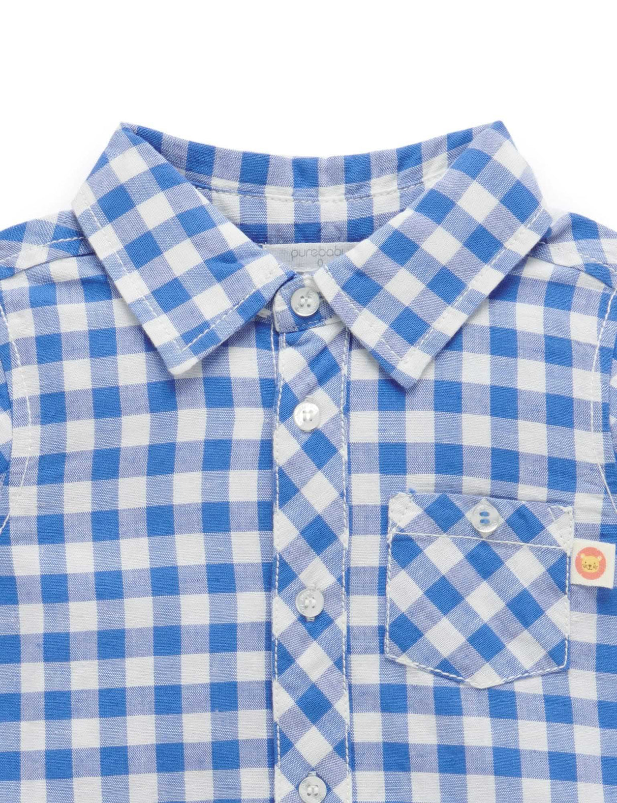 Linen Blend Shirt | Nile Gingham