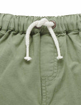 Linen Blend Short | Olive