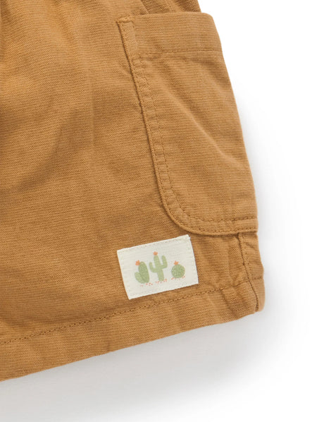 Linen Blend Shorts | Date