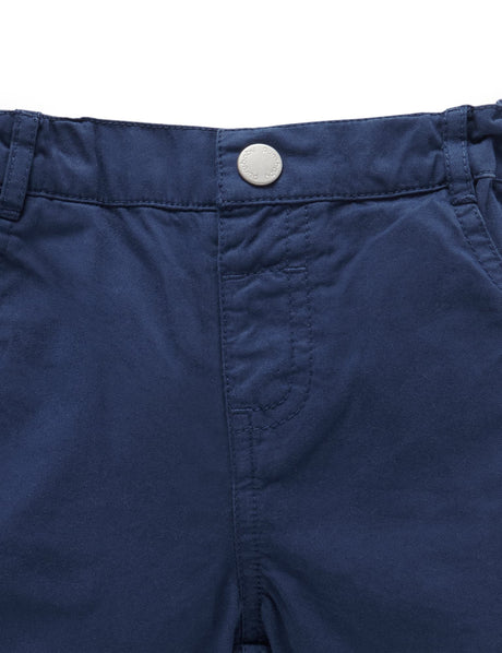 Knee Length Shorts | Summer Navy