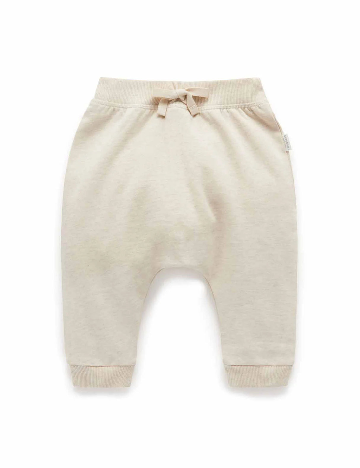Slouch Track Pant | Wheat Melange