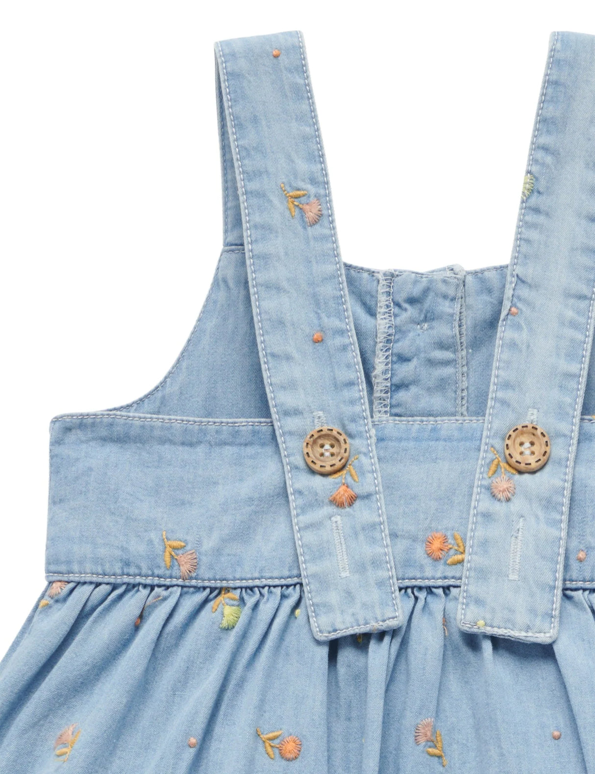 Embroidered Pinnie | Tufted Floral