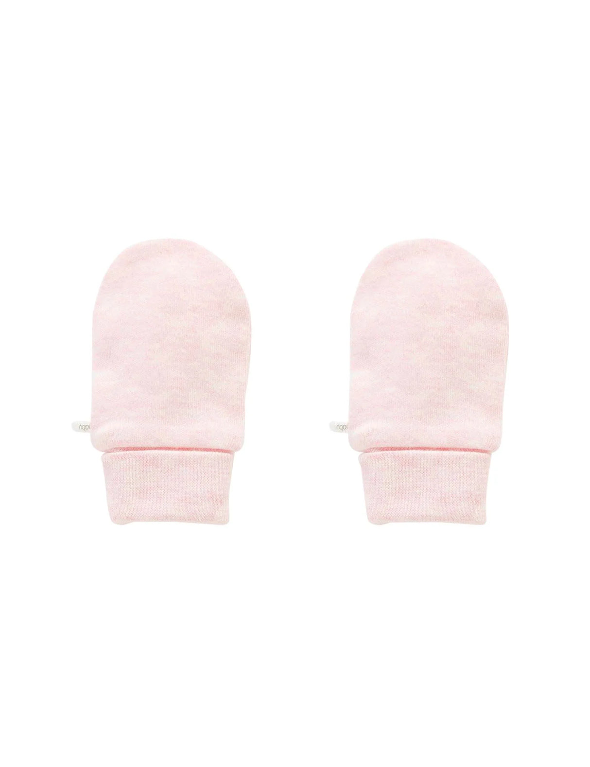 Essentials Mittens | Pale Pink Melange