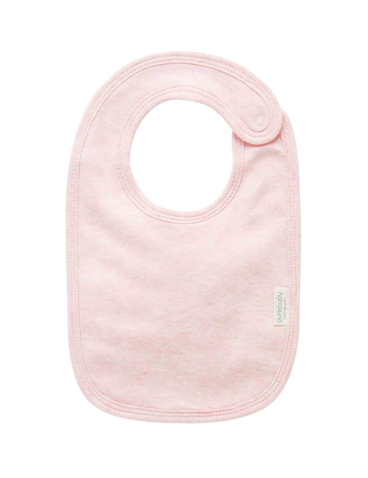 Essentials Bib | Pale Pink Melange