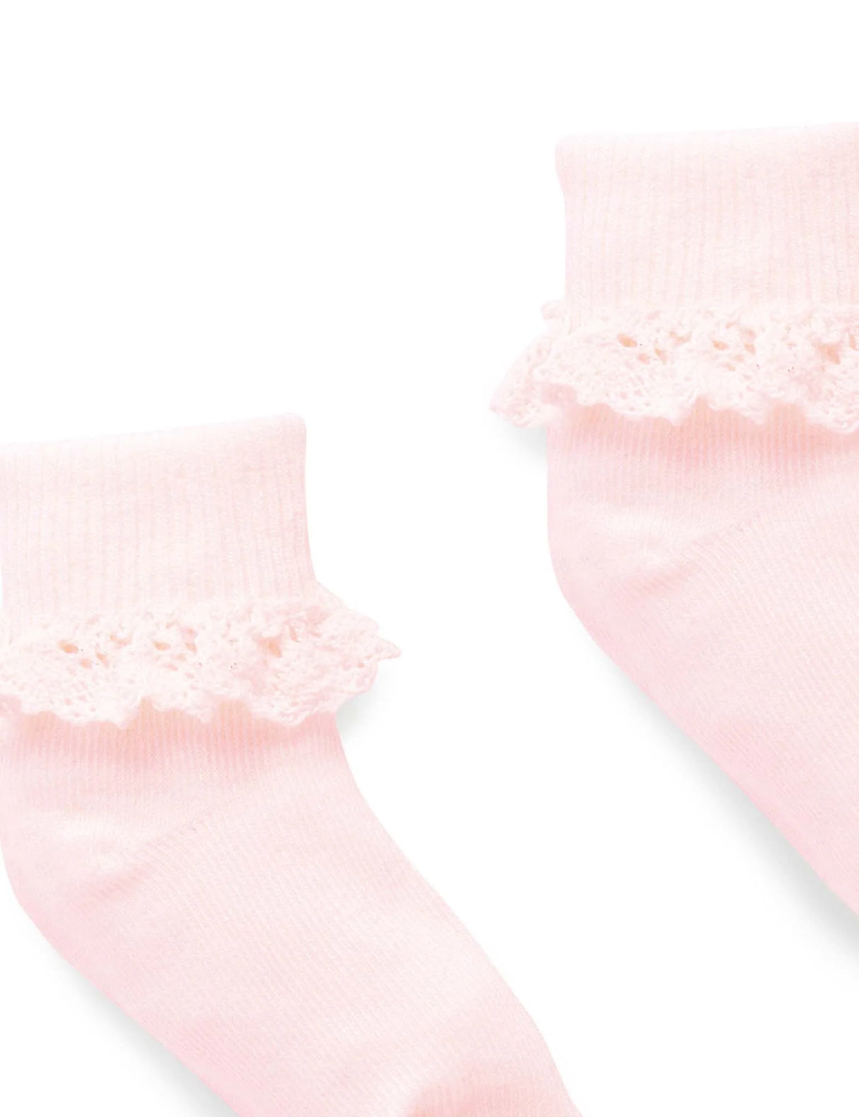 Lace Sock | Pale Pink