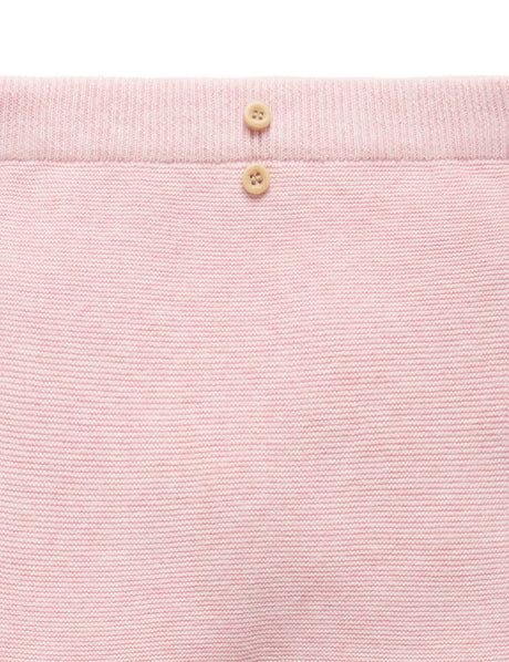 Textured Leggings | Pink Melange