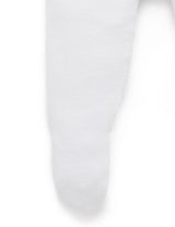 Textured Leggings | White