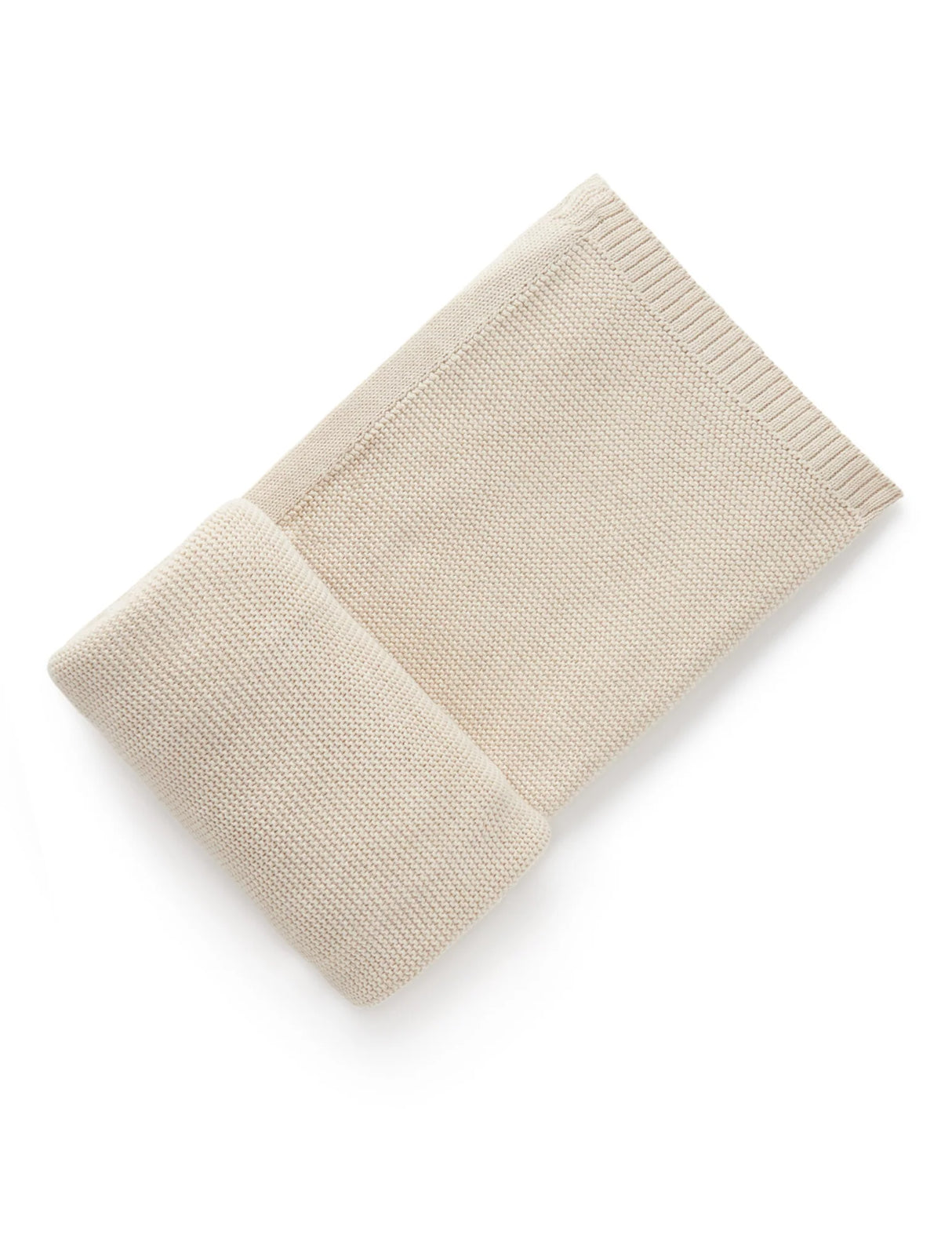 Essentials Textured Blanket | Wheat Melange