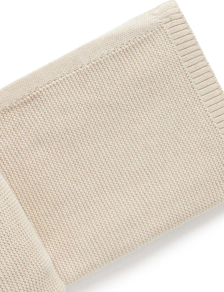 Essentials Textured Blanket | Wheat Melange