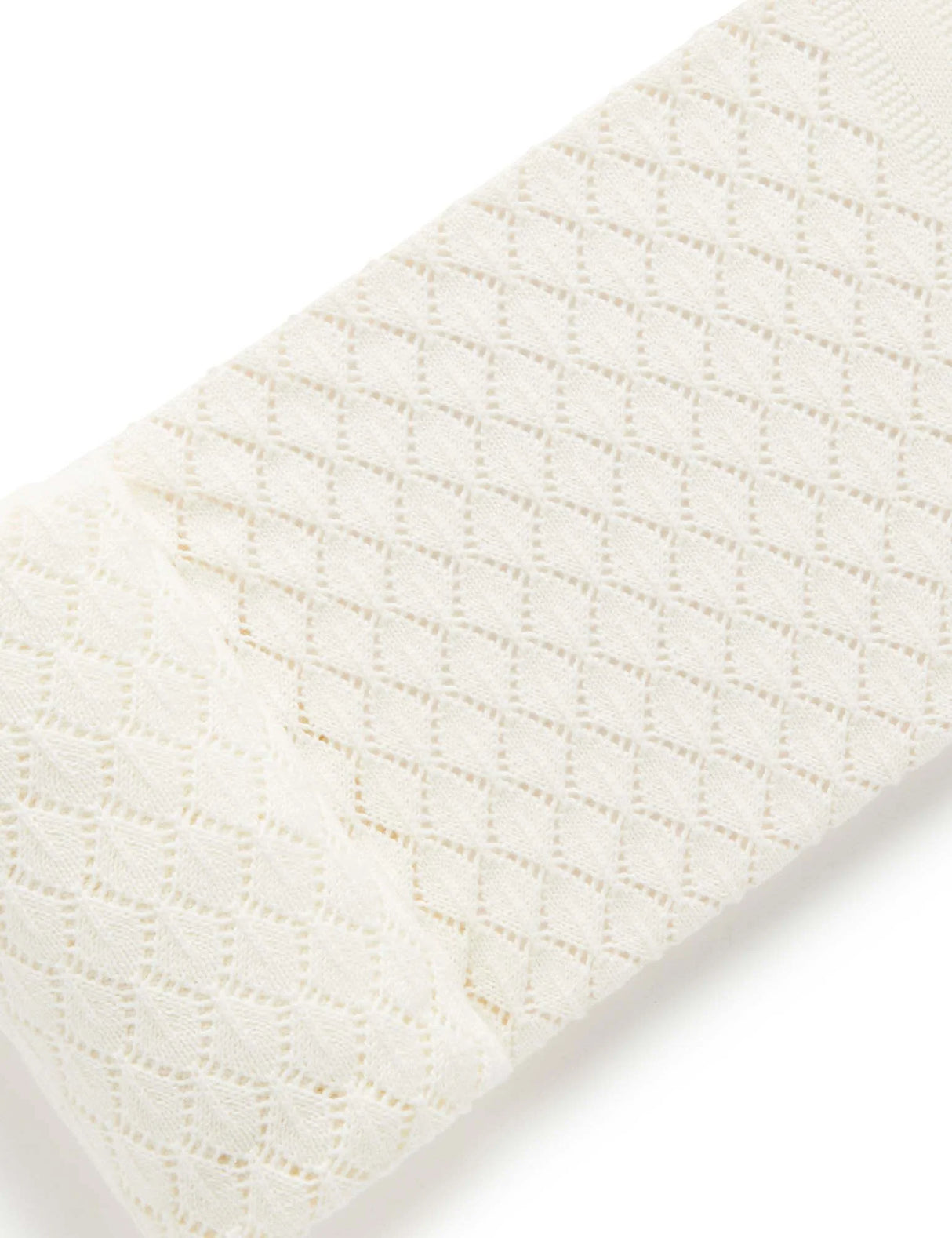 Eyelet Blanket | Vanilla