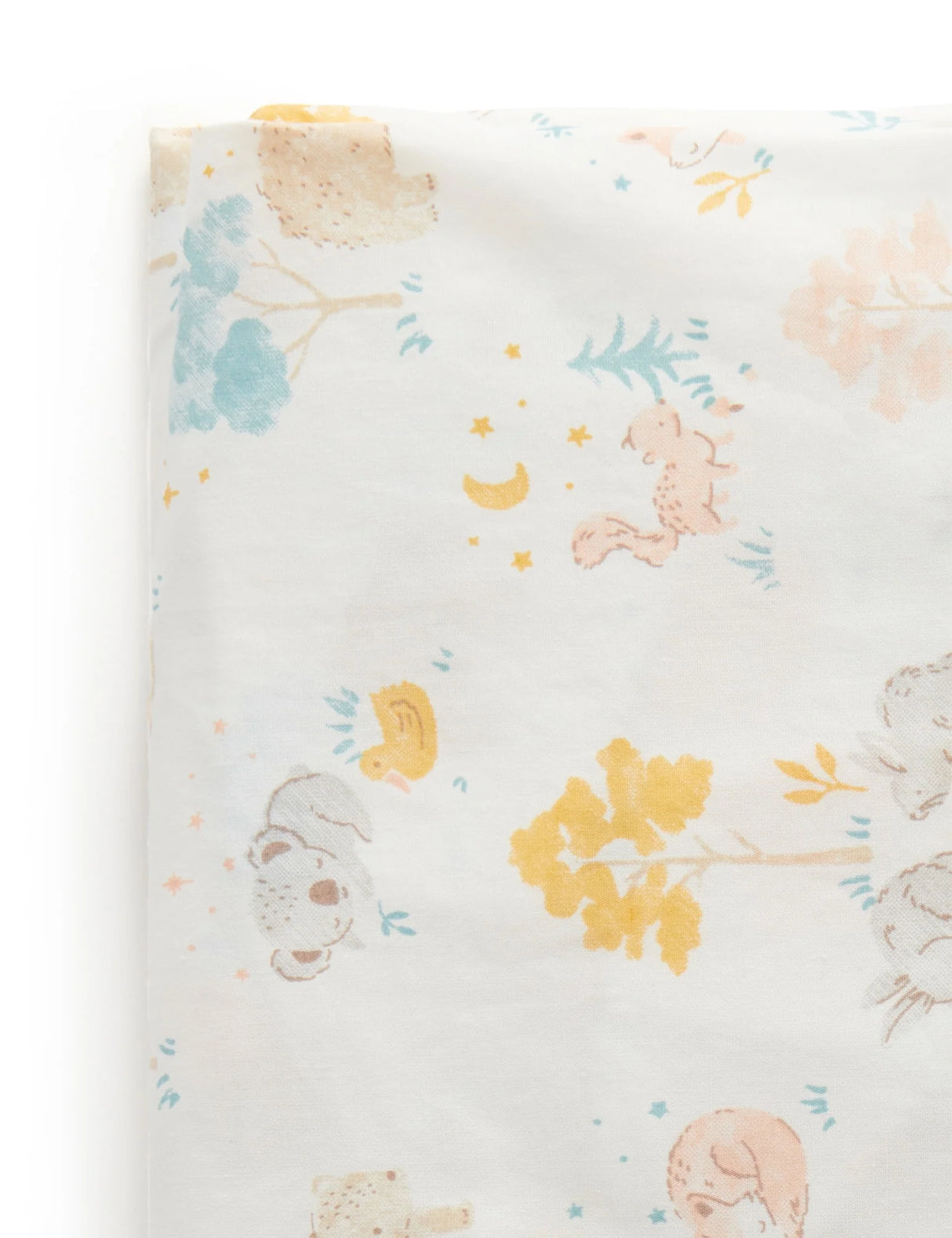Poplin Printed Fitted Cot Sheet | Little Nap