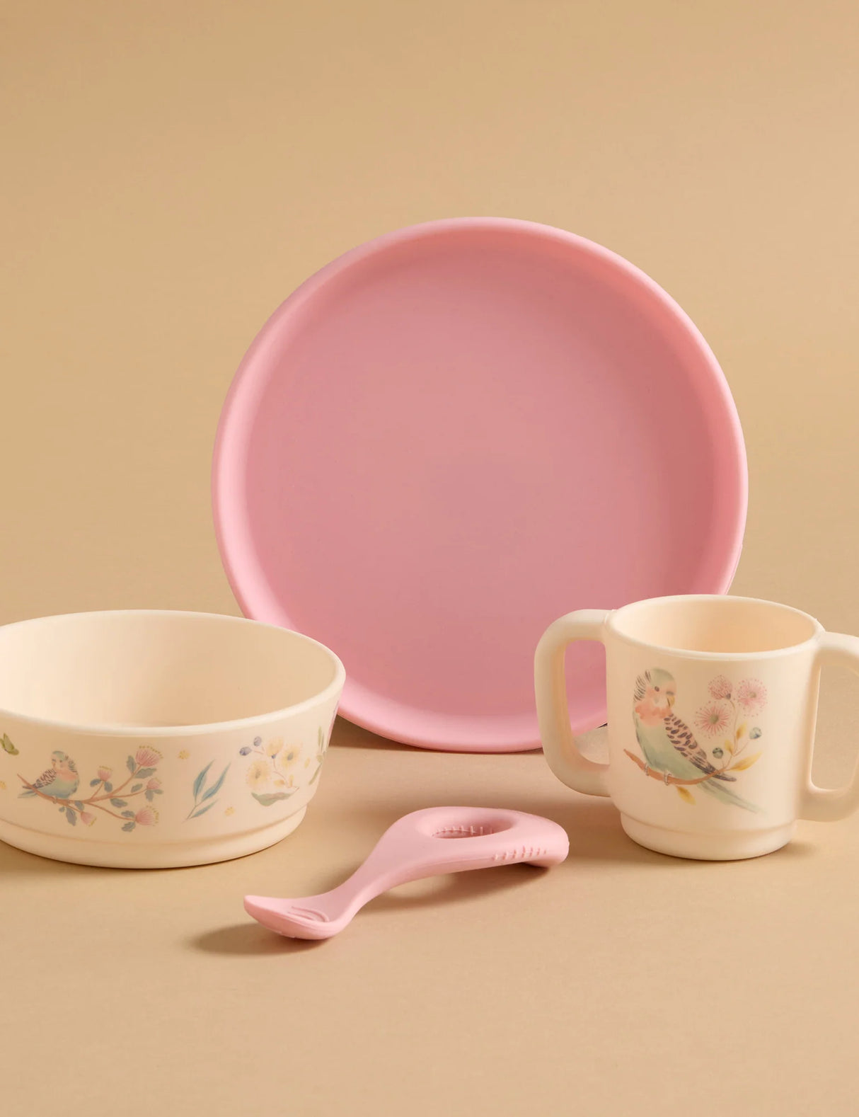 Silicone Feeding Set | Aviary Garden