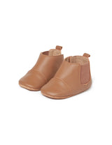 Leather Chelsea Bootie | Tan