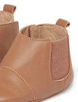 Leather Chelsea Bootie | Tan