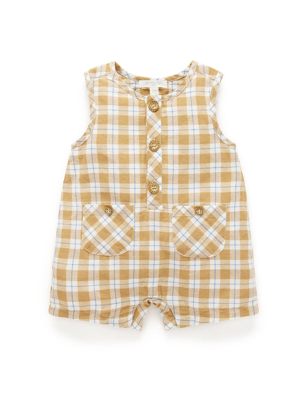 Check Romper | Argan Check