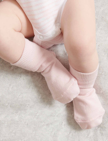 3 Pack Socks | Pale Pink Melange