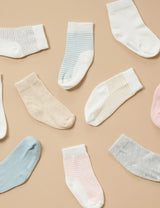 3 Pack Socks | Wheat & Vanilla