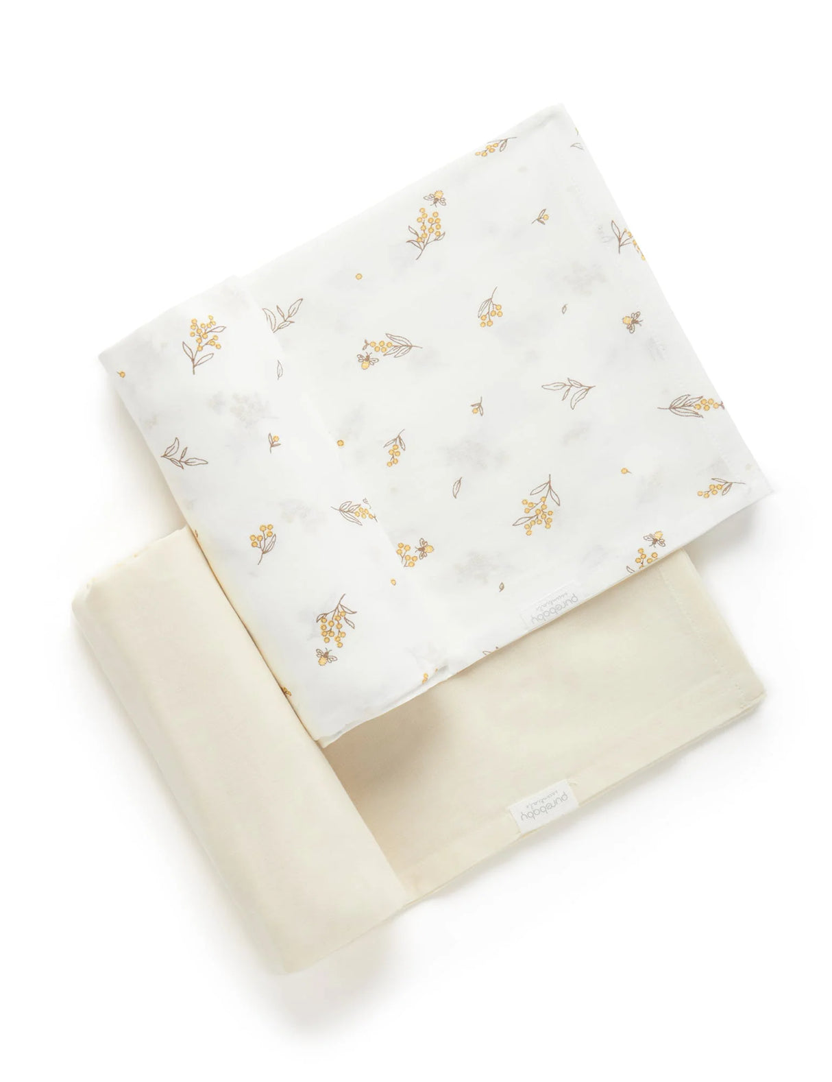 2 Pack Muslin Wrap | Wattle Bee