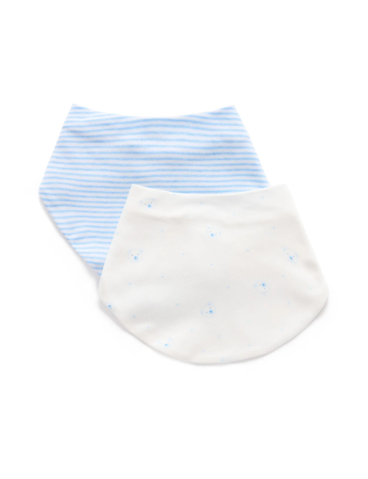 2 Pack Dribble Bib | Blue Bear