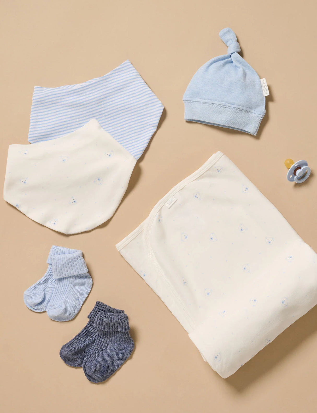 2 Pack Dribble Bib | Blue Bear