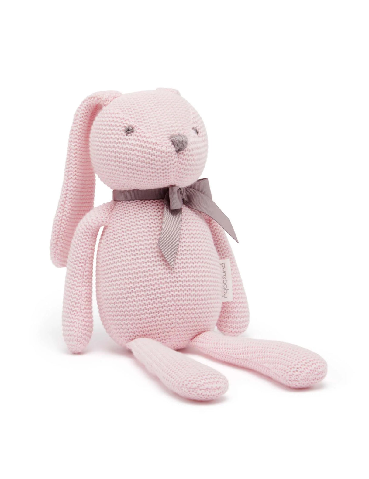 Knitted Bunny Toy | Pink