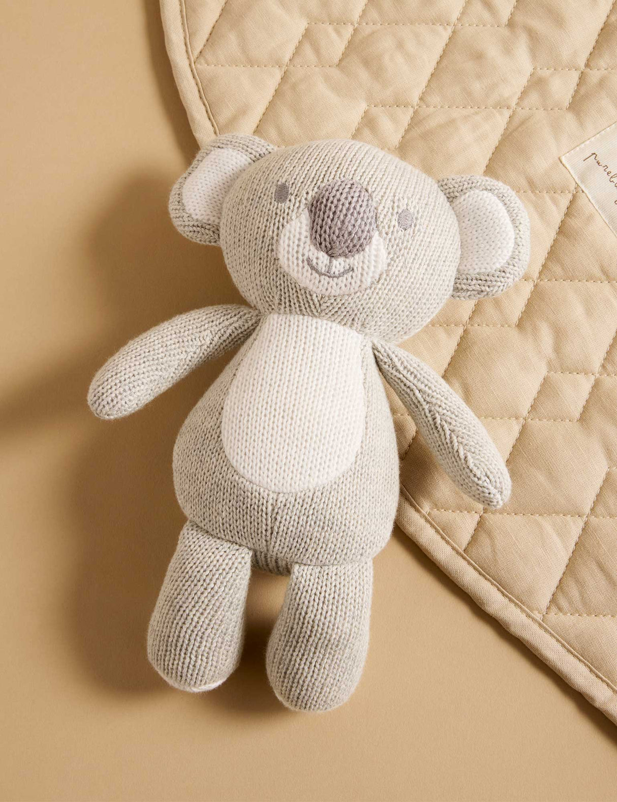 Knitted Koala Toy | Grey