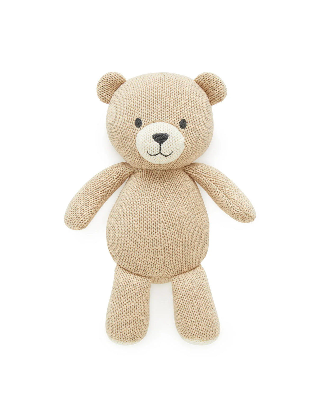 Knitted Bear Toy | Camel