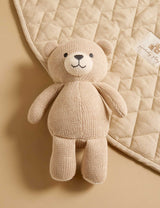 Knitted Bear Toy | Camel