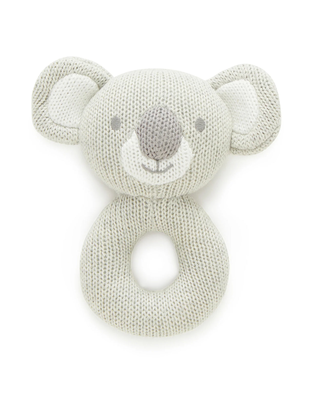 Knitted Rattle | Grey Koala