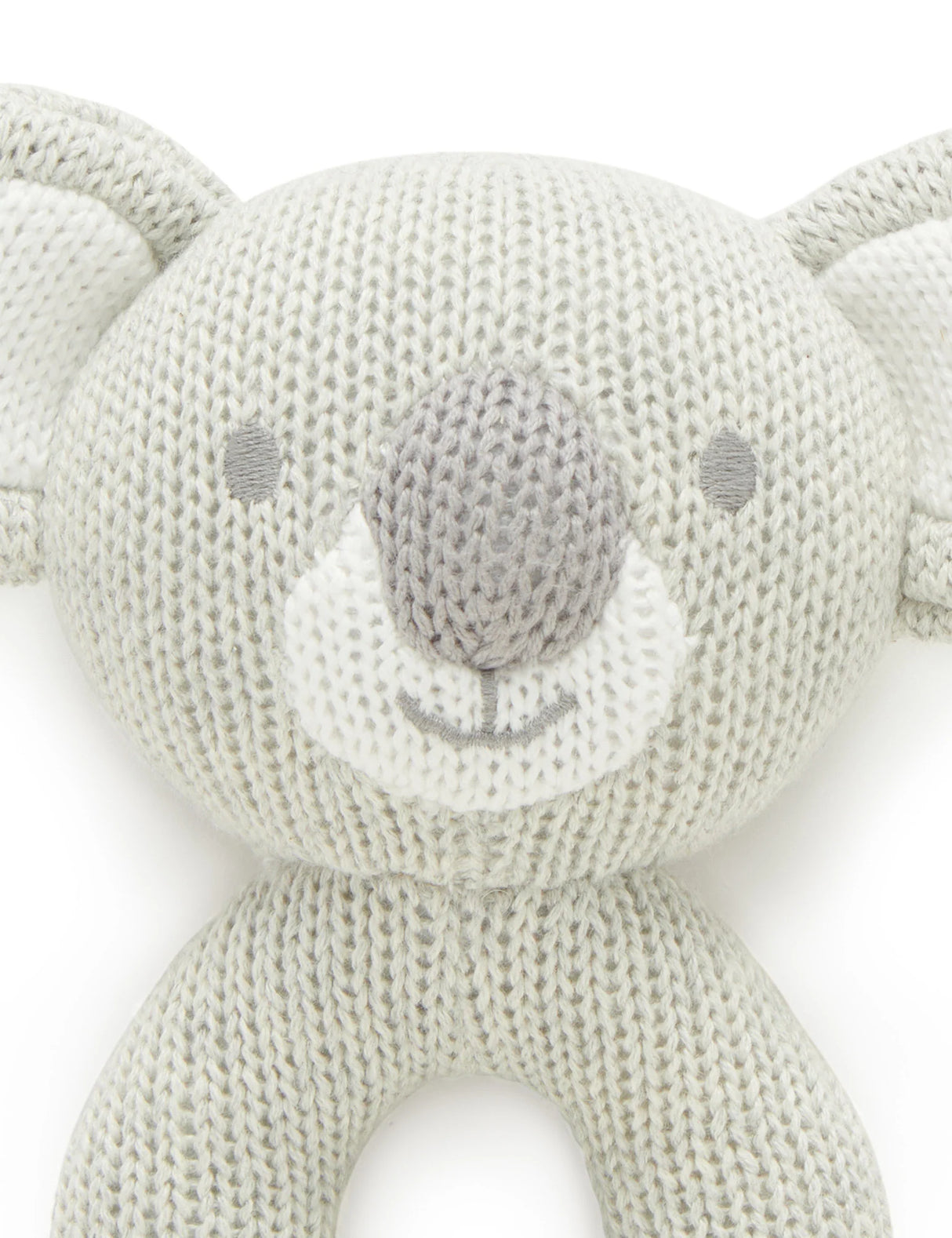 Knitted Rattle | Grey Koala