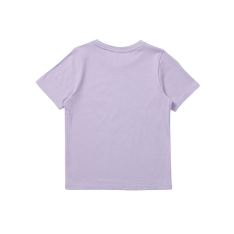 Kids Unicorn Print Tee | Pastel Lilac