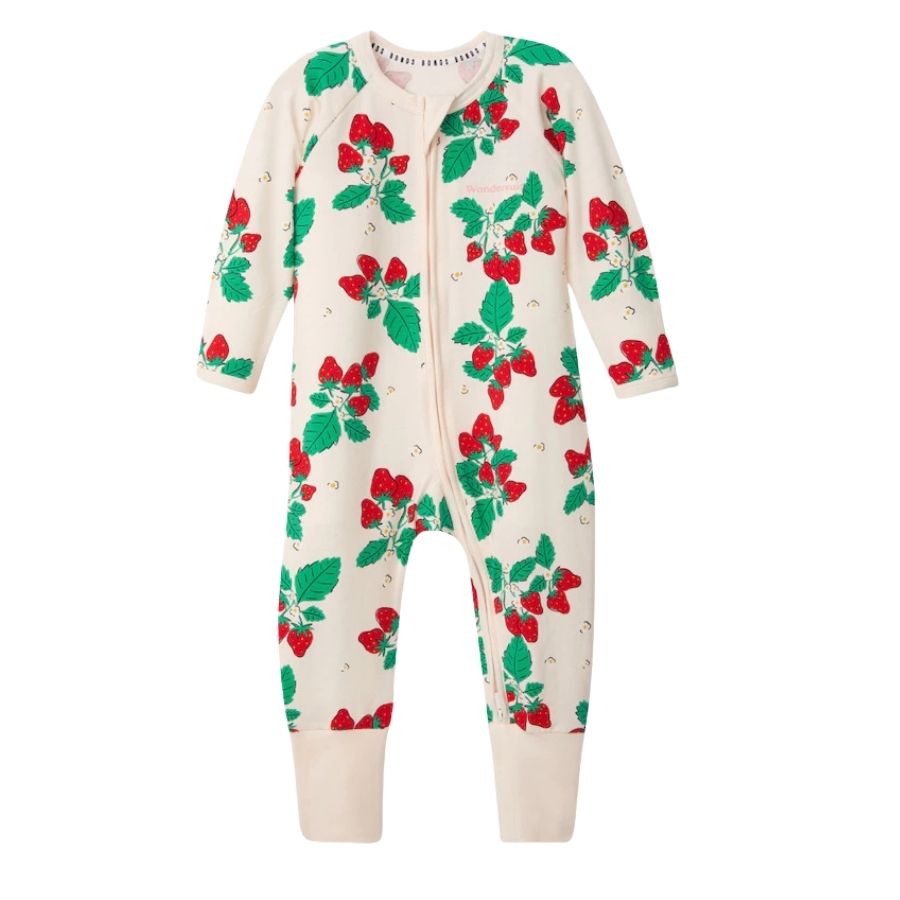 Zip Wondersuit | Strawberry Sweet Fields