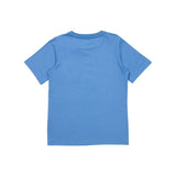 Kids Short Sleeve Plain Tee | Mid Blue