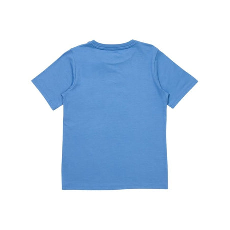 Kids Short Sleeve Plain Tee | Mid Blue
