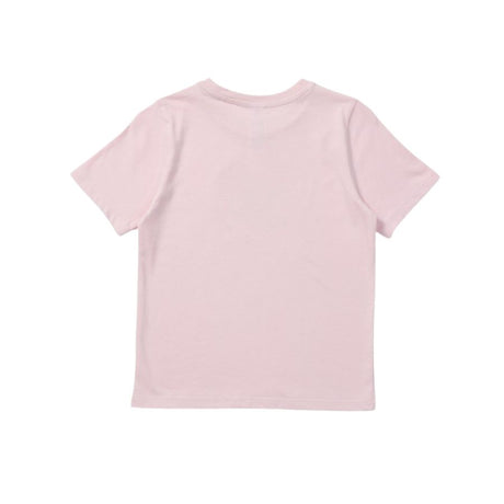 Kids Short Sleeve Heart Print Tee | Pink