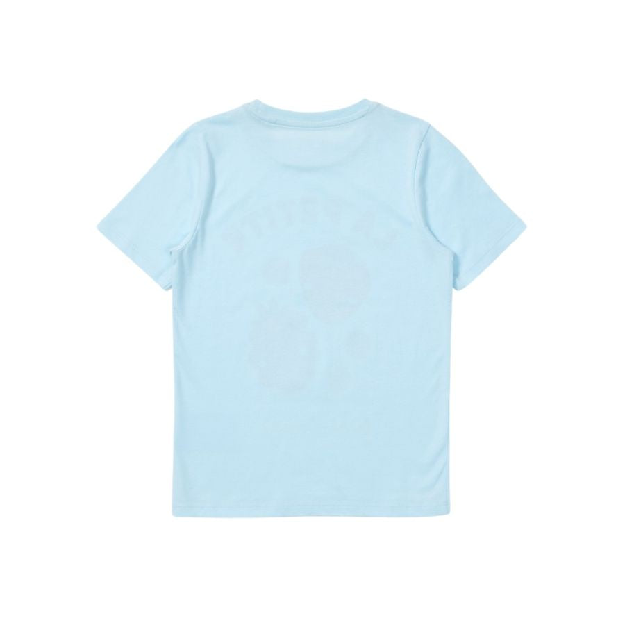 Kids La Petite Print Tee | Light Blue