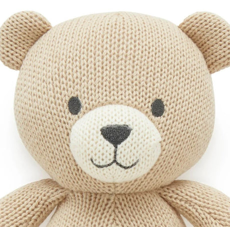 Knitted Bear Toy | Camel