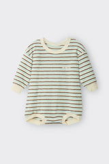 Bonds Terry Slouchy Suit | Bonds Summer Stripe Blue