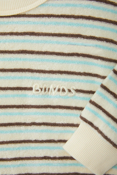 Bonds Terry Slouchy Suit | Bonds Summer Stripe Blue