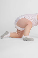 Baby Cushioned Low Cut 3 Pack | Black / Grey