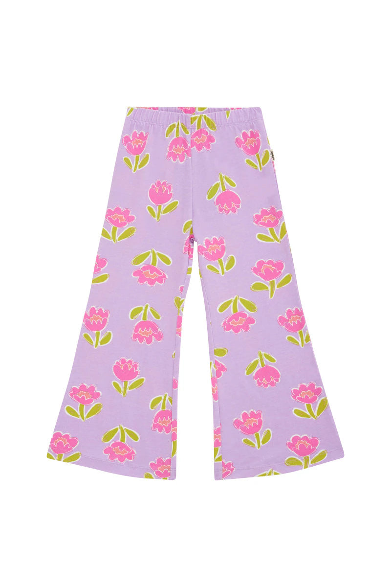 Girls Flared Legging | Sunlit Petals