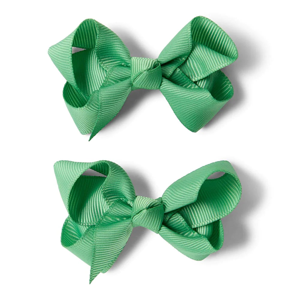 Piggy Tail Hair Clips (Pair) | Jade