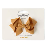 Bow Hair Clip | Mustard