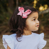 Bow Hair Clip | Sherbet Pink