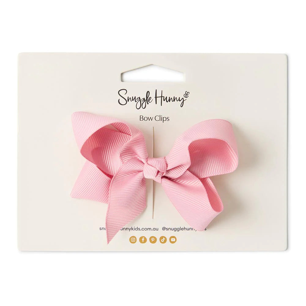 Bow Hair Clip | Sherbet Pink