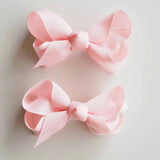 Piggy Tail Hair Clips (Pair) | Baby Pink