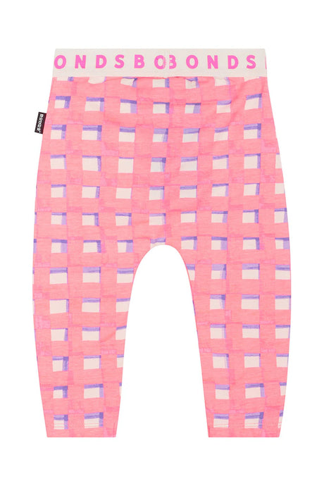 Roomies Legging | Painters Gingham Pink