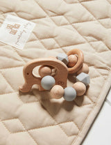 Elephant Teething Ring | Grey